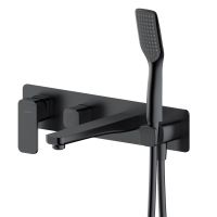 Oltens Hadsel bateria wannowo-prysznicowa podtynkowa grafit 34109400