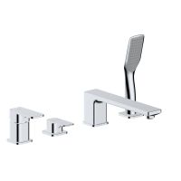 Oltens Hadsel bateria wannowo-prysznicowa nawannowa chrom 34203100