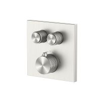 Oltens Onega (S) bateria wannowo-prysznicowa podtynkowa termostatyczna nikiel 34602910