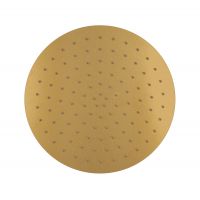 Oltens Vindel deszczownica 30 cm okrągła złoto szczotkowane 37006810