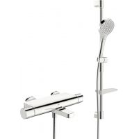 Oras Optima Style bateria wannowo-prysznicowa ścienna termostatyczna chrom 7149NU