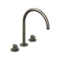 Ravak Espirit bateria umywalkowa stojąca grafit X070312