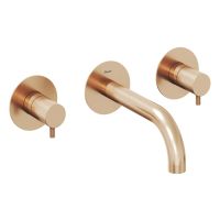 Ravak Espirit bateria umywalkowa podtynkowa złota X070350