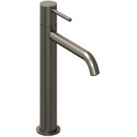 Ravak Espirit bateria umywalkowa stojąca BeCool grafit szczotkowany X070401