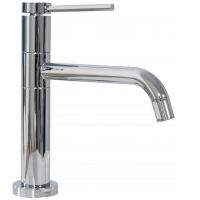 Rea Lugano bateria umywalkowa stojąca niska chrom REA-B5003