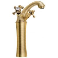 Sapho Antea bateria umywalkowa stojąca wysoka brąz 3176L