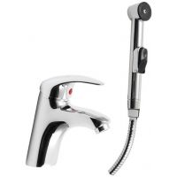 Sapho bateria umywalkowa ze słuchawką typu Bidetta chrom 1209-05