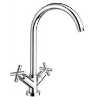 Sapho Axia bateria kuchenna stojąca chrom 509