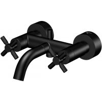 Steinberg 250 bateria wannowo-prysznicowa ścienna czarny mat 2501100S