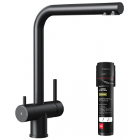 Zestaw Teka Uni bateria kuchenna do filtra wody stojąca czarna z filtrem podzlewozmywakowym (116030085, 118510000)