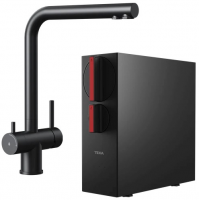 Zestaw Teka Uni bateria kuchenna do filtra wody stojąca czarna z systemem odwróconej osmozy (116030085, 118510003)