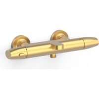 Tres bateria wannowo-prysznicowa ścienna złota 19017403OM