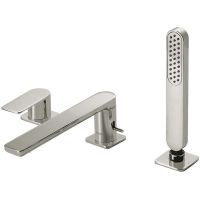 Tres Loft Colors bateria wannowo-prysznicowa 3-otworowa stal 200.162.01.AC