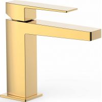 Tres Slim Exclusive bateria umywalkowa stojąca złoty połysk 202.103.01.OR