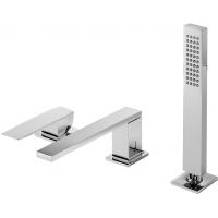 Tres Slim Exclusive bateria wannowo-prysznicowa 3-otworowa chrom 202.161.03