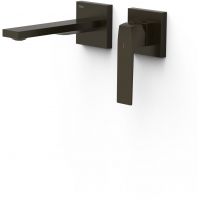 Tres Slim Exclusive bateria umywalkowa podtynkowa czarna 20230021KMB