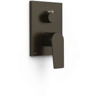 Tres Rapid Box bateria wannowo-prysznicowa podtynkowa czarny brąz 21128110KMB