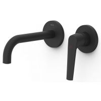 Tres Fuji bateria umywalkowa podtynkowa czarna 28130021NM