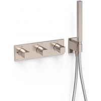 Tres B-System bateria wannowo-prysznicowa podtynkowa termostatyczna stal 30725301AC