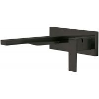 Tres Cuadro Exclusive bateria umywalkowa podtynkowa czarny mat 006.200.03.NM
