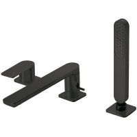 Tres Loft Colors bateria wannowo-prysznicowa 3-otworowa czarny mat 200.162.01.NM