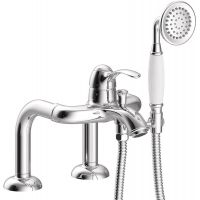 Tres Monoclasic bateria wannowo-prysznicowa 2-otworowa chrom 242.194.01