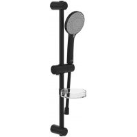 Villeroy & Boch Universal Showers zestaw prysznicowy ścienny czarny mat TVS109004000K5
