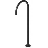 Zucchetti Pan wylewka do baterii wannowej czarna Z92059.N1