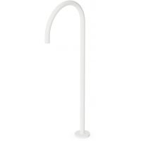 Zucchetti Pan wylewka do baterii wannowej biała Z92059.W1