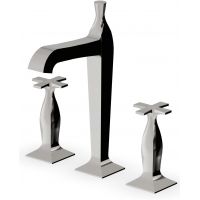 Zucchetti Bellagio bateria umywalkowa stojąca nikiel ZB1426.C8