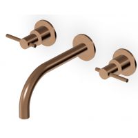 Zucchetti Helm bateria umywalkowa podtynkowa brushed chocolate ZHL760.XP21