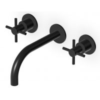 Zucchetti Helm bateria umywalkowa podtynkowa czarna ZHM760.XP81