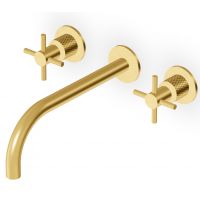 Zucchetti Helm bateria umywalkowa podtynkowa złota ZHM761.XP41G3