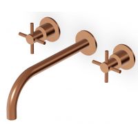 Zucchetti Helm bateria umywalkowa podtynkowa miedź ZHM761.XP91