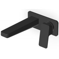 Zucchetti Jingle bateria umywalkowa podtynkowa czarna ZIN634.N1