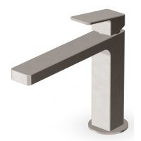 Zucchetti Jingle bateria umywalkowa stojąca nikiel ZIN695.C3