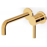 Zucchetti Pan bateria umywalkowa podtynkowa złota ZP6030.C40