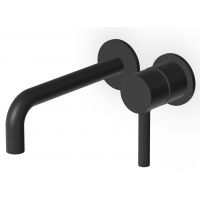 Zucchetti Pan bateria umywalkowa podtynkowa czarna ZP6030.N1