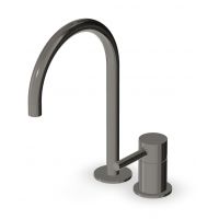 Zucchetti Pan bateria umywalkowa stojąca czarna ZP6223.C50