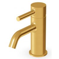 Zucchetti Pan bateria umywalkowa stojąca złoty szczotkowany ZP6242.C41