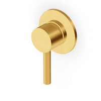 Zucchetti Pan bateria prysznicowa podtynkowa złoty szczotkowany ZP6780.C41