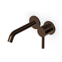 Zucchetti Pan bateria umywalkowa podtynkowa brushed chocolate ZPA433.P21