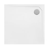 Besco Acro UltraSlim brodzik 80x80 cm kwadratowy biały BMAC-80