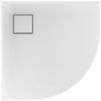 Cersanit Tako Slim brodzik półokrągły 80 cm biały S601-119