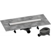 Hansgrohe RainDrain Go odpływ liniowy 50 cm kompletny stal szlachetna szczotkowana 56270800