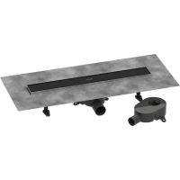 Hansgrohe RainDrain Go odpływ liniowy 60 cm kompletny czarny mat 56271670