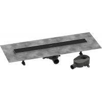 Hansgrohe RainDrain Go odpływ liniowy 70 cm kompletny czarny mat 56272670