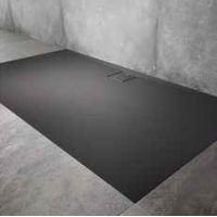 Huppe EasyFlat brodzik 90x90 cm kwadratowy antracyt mat EF0101.128