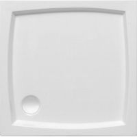 Polimat Patio brodzik 90x90 cm kwadratowy biały 00733