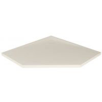 New Trendy Nex Shade brodzik pięciokątny 90x90 cm beżowy B-0483
